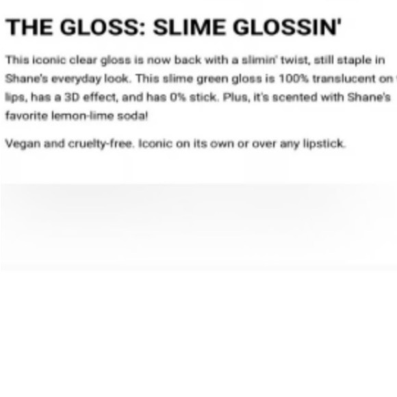 (LGF) NEW Jeffree Star The Gloss 0.13OZ  Slime Glossin, New in Box - Picture 4 of 4